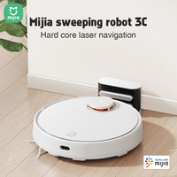 XIAOMI MIJIA 3C Robot odkurzacz Mop do domu zamiatanie pyłu sterylizacja 4000PA cyklon ssania mycie Mop App inteligentne planowane 3